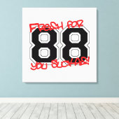 Fresh für '88 leinwanddruck (Insitu (Holzboden))