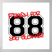 Fresh für '88 poster (Vorne)