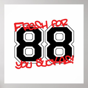 Fresh für '88 poster