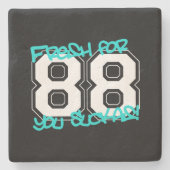 Fresh für '88 steinuntersetzer (Vorderseite)