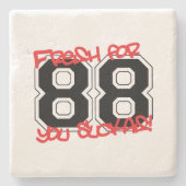 Fresh für '88 steinuntersetzer (Vorderseite)