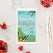 Fresh Garden Thema Geburtstag Serviette (Beispiel)