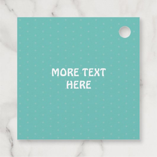 Fresh Geschenkanhänger (Rückseite)