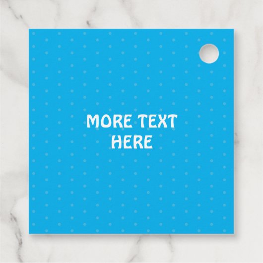 Fresh Geschenkanhänger (Rückseite)