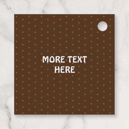 Fresh Geschenkanhänger (Rückseite)