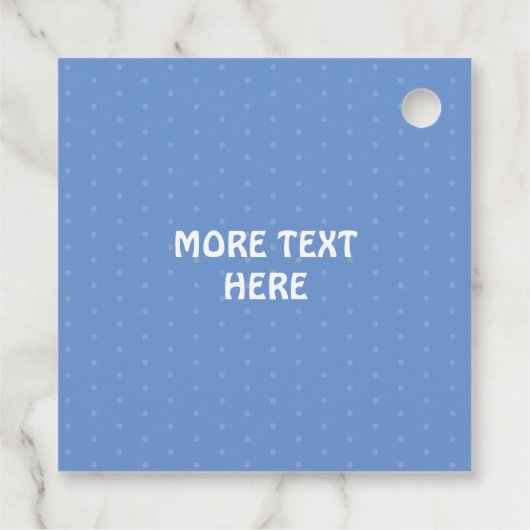 Fresh Geschenkanhänger (Rückseite)