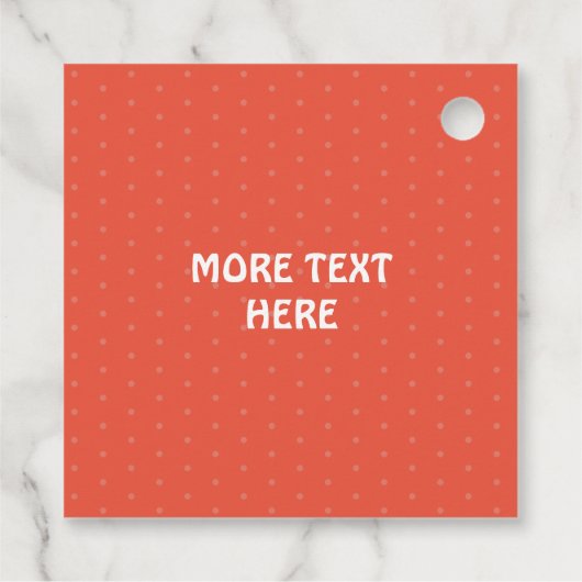 Fresh Geschenkanhänger (Rückseite)