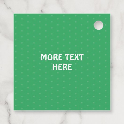 Fresh Geschenkanhänger (Rückseite)