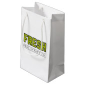 FRESH Glänzende Geschenktüte (klein) (Rückseite Schrägansicht)