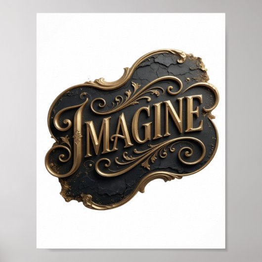 Fresh Gold IMAGINE Wearable Art Poster (Vorne)