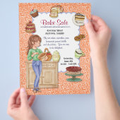 Fresh Goodness Bake Sale Flyer (Hand)