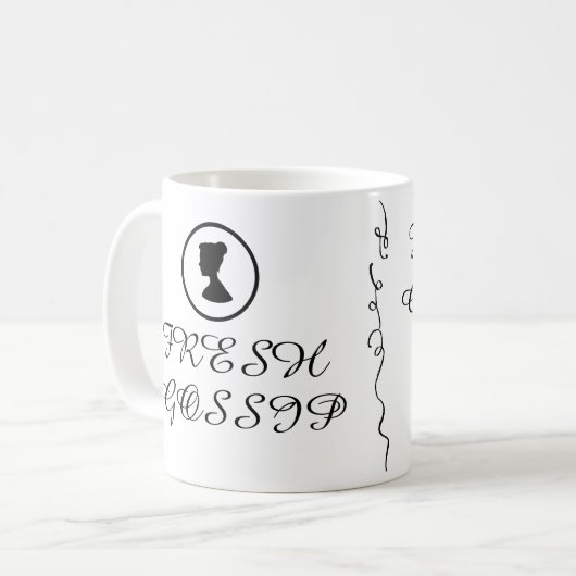 Fresh Gossip Kaffeetasse (Vorderseite Links)