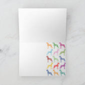 Fresh Great Dane Pattern Karte (Innenseite)