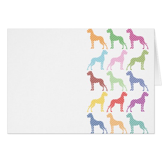 Fresh Great Dane Pattern Karte