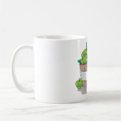 Fresh Green Apple Harvest Barrel Granny Smith Kaffeetasse (Links)