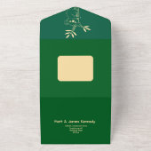 Fresh Green Australian Animals Twin Birthday All In One Einladung (Außenbereich)