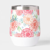 Fresh Green Coral Red Blue Orange (Rückseite)