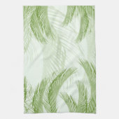 Fresh Green Feather Palm Bliss 1 Geschirrtuch (Vertikal)