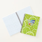 Fresh Green Limones Notebook Notizblock (Innenseite)