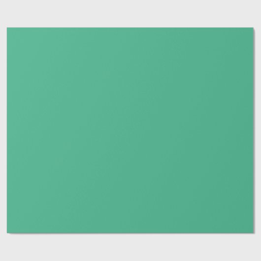 Fresh Green Mint Leaf Geschenkpapier (Flach)