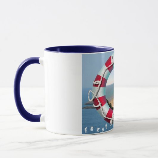 Fresh Greetings Tasse (Links)