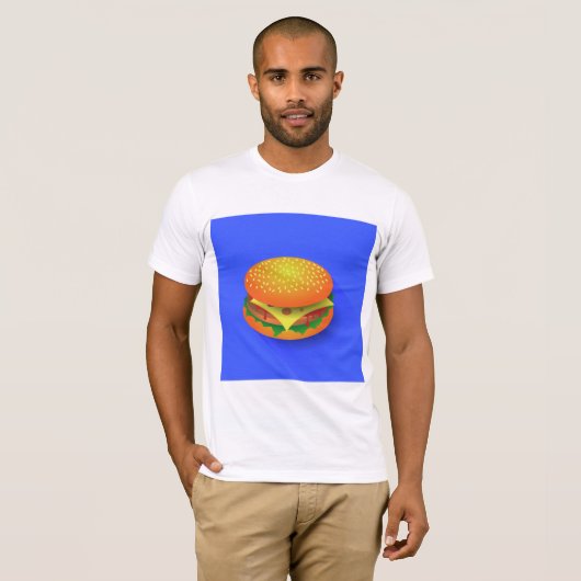 Fresh Hamburger Mens T - Shirt (Vorne ganz)