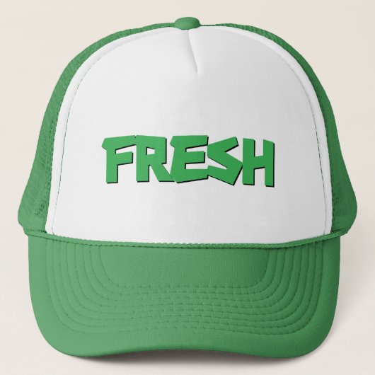 Fresh Hip Hop Graffiti Truckerkappe (Vorderseite)
