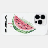 Fresh Juicy Slice of Watermelon Rosa und Grün Case-Mate iPhone Hülle (Rückseite (Horizontal))