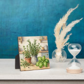 Fresh Kitchen Herbs Watercolor  Fotoplatte (InSitu)