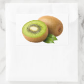 Fresh Kiwi Slice And Whole Fruit Sticker (Tasche)