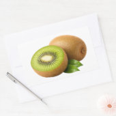 Fresh Kiwi Slice And Whole Fruit Sticker (Umschlag)