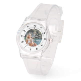 FRESH! 💧 Klarer Silikon-Armband-Uhr Armbanduhr