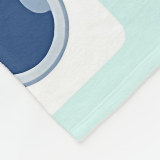 Fresh Laundry Day Pattern Fleecedecke (Ecke)
