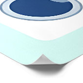 Fresh Laundry Day Pattern Poster (Ecke)