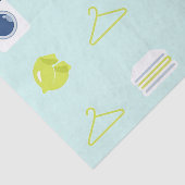 Fresh Laundry Day Pattern Seidenpapier (Ausschnitt)