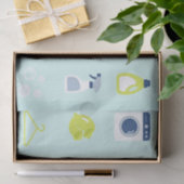 Fresh Laundry Day Pattern Seidenpapier (Geschenk)
