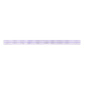 Fresh Lavender Gingham Pattern Satinband (Vorderseite)