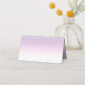 Fresh Lavender Wedding Platzkarte (Rückseite)