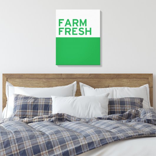 Fresh Leinwanddruck (Insitu (Schlafzimmer))