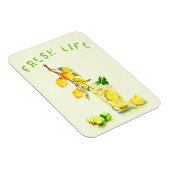 Fresh Lemon Drink Magnet Geschenk - Benutzerdefini (Rechte Seite)