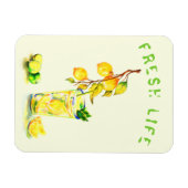 Fresh Lemon Drink Magnet Geschenk - Benutzerdefini (Horizontal)