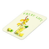 Fresh Lemon Drink Magnet Geschenk - Benutzerdefini (Linke Seite)