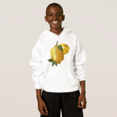 Fresh Lemon Illustration Hoodie (Vorne ganz)
