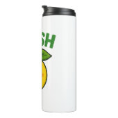 Fresh Lemon mit Blätter Thermosbecher (Nach rechts gedreht)