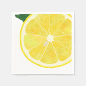 Fresh Lemon Paper Napkin Serviette (Vorderseite)