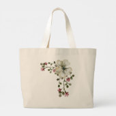 Fresh Lemon Pattern Tote Bag – Citrus Summer Desig Jumbo Stoffbeutel (Rückseite)