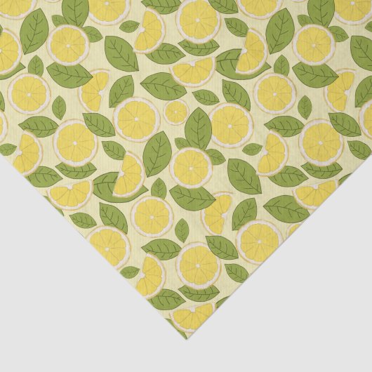 Fresh Lemon Seidenpapier (Ausschnitt)