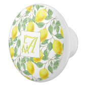 Fresh Lemon Tree Mit Monogramm Deco Gifts New Lemo Keramikknauf (Rechts)