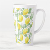 Fresh Lemon Tree Mit Monogramm Deco Gifts New Lemo Milchtasse (Rechts)