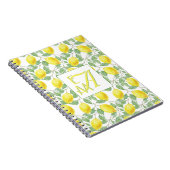 Fresh Lemon Tree Mit Monogramm Deco Gifts New Lemo Notizblock (Rechte Seite)